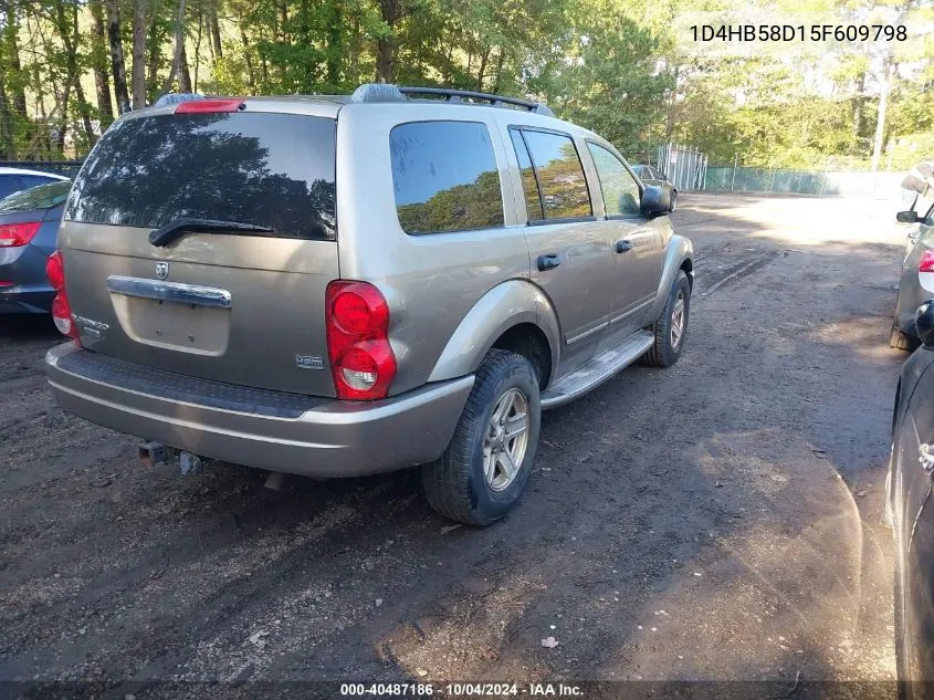 1D4HB58D15F609798 2005 Dodge Durango Limited