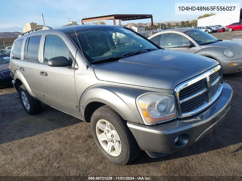 2005 Dodge Durango Slt VIN: 1D4HD48N65F556027 Lot: 40721229