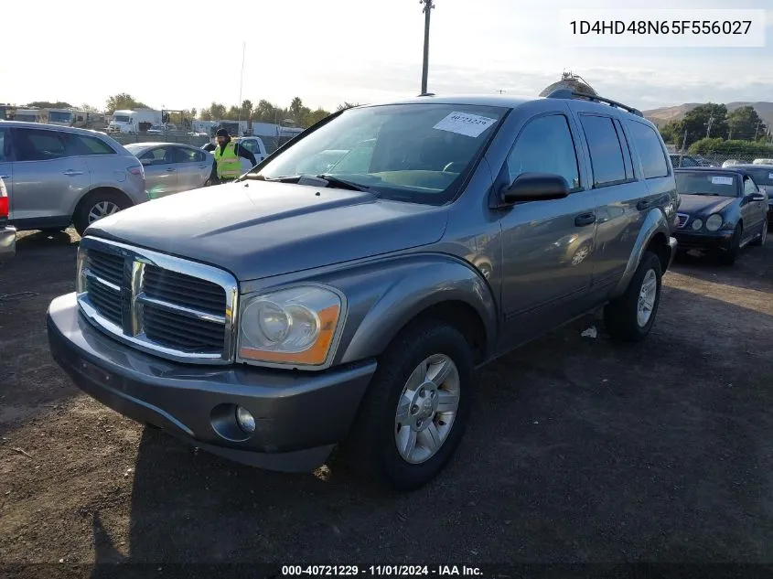 2005 Dodge Durango Slt VIN: 1D4HD48N65F556027 Lot: 40721229