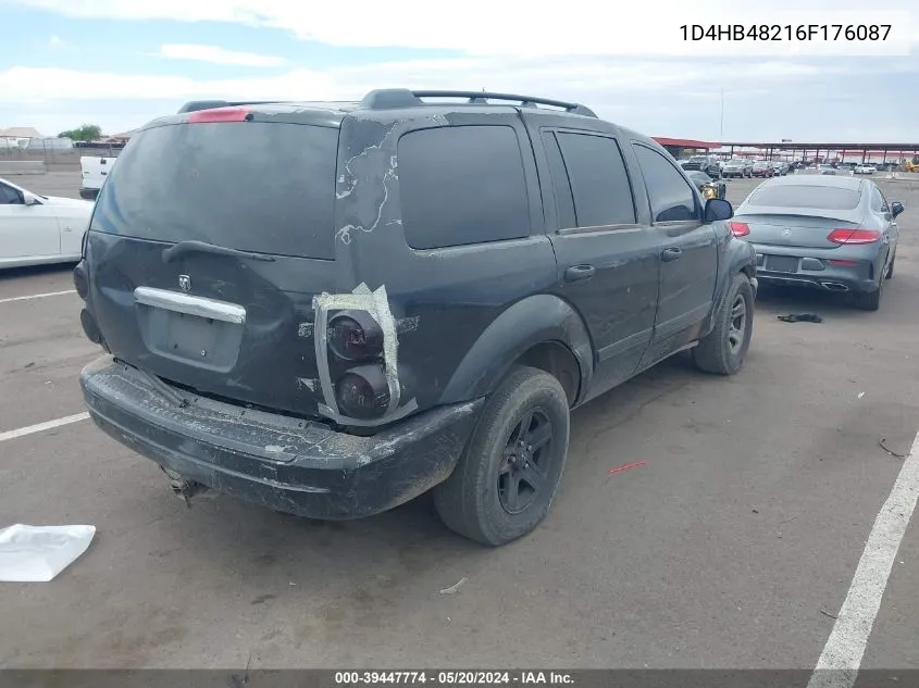 1D4HB48216F176087 2006 Dodge Durango Slt