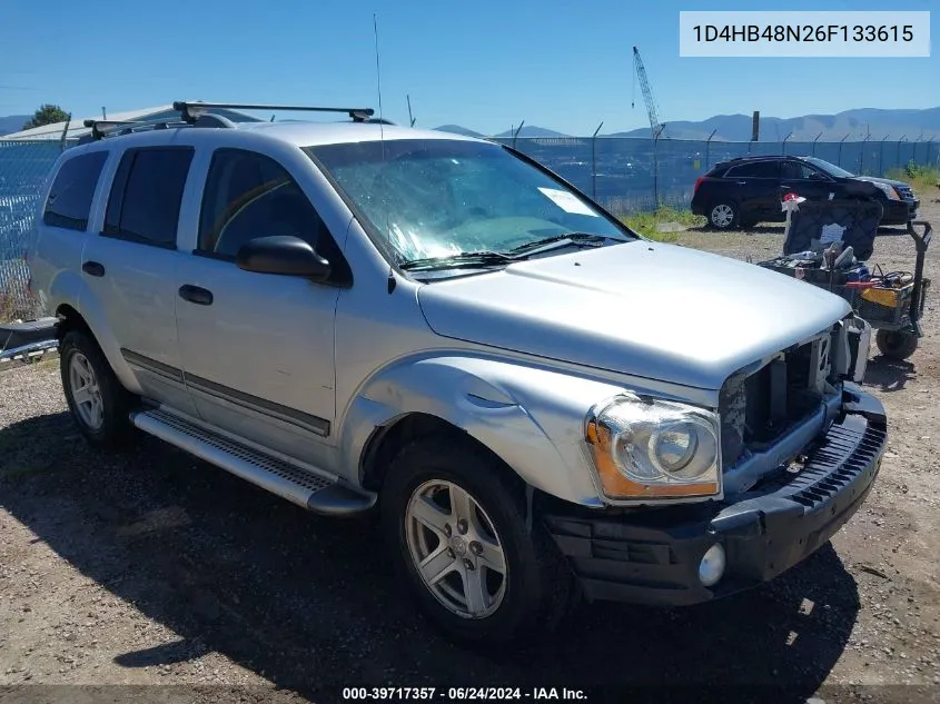 1D4HB48N26F133615 2006 Dodge Durango Slt