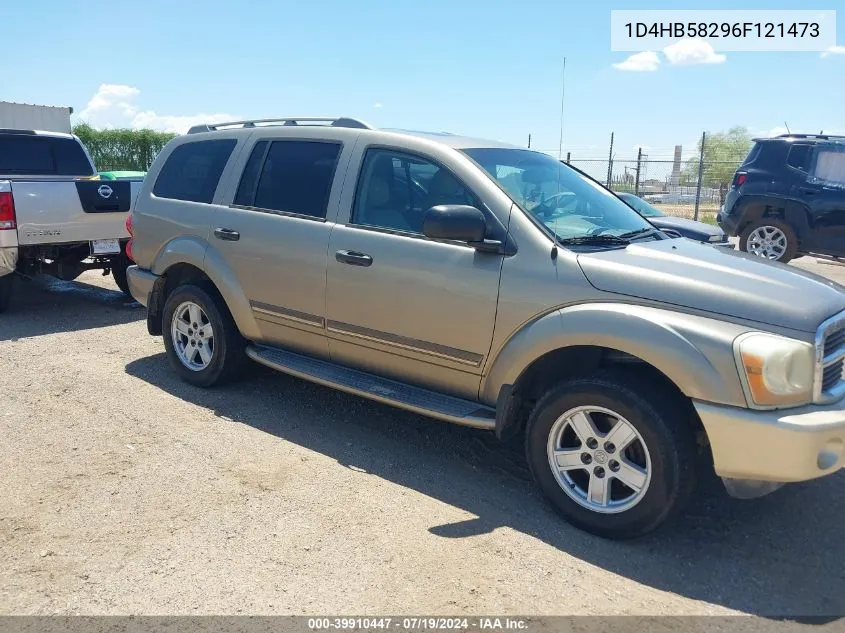 2006 Dodge Durango Limited VIN: 1D4HB58296F121473 Lot: 39910447