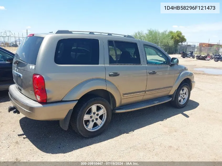 1D4HB58296F121473 2006 Dodge Durango Limited