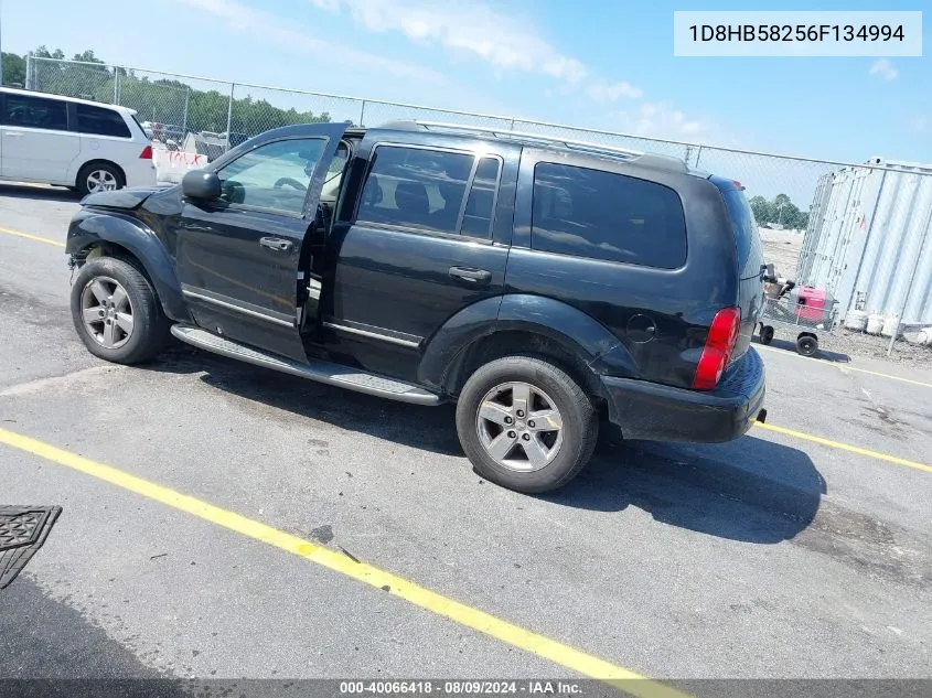 2006 Dodge Durango Limited VIN: 1D8HB58256F134994 Lot: 40066418