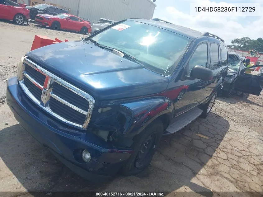 1D4HD58236F112729 2006 Dodge Durango Limited