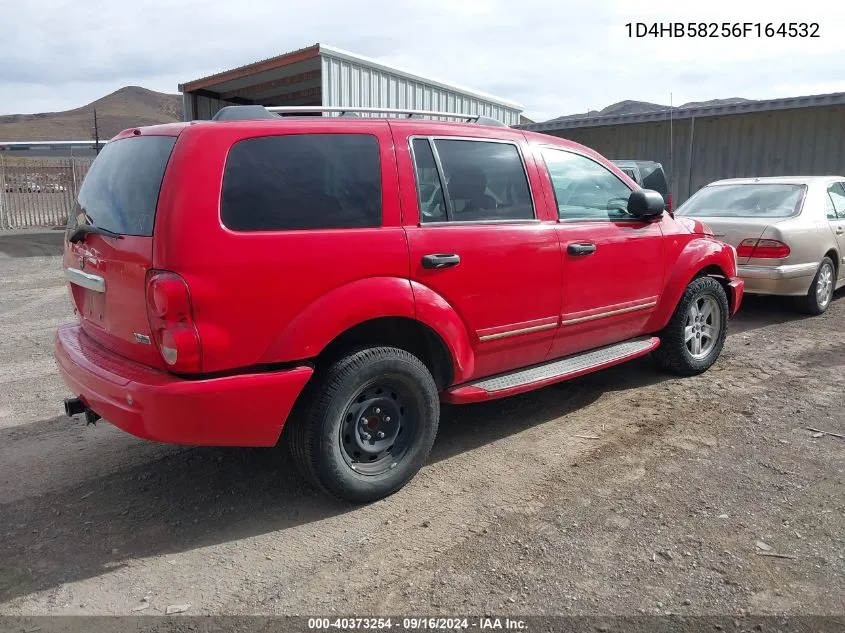 2006 Dodge Durango Limited VIN: 1D4HB58256F164532 Lot: 40373254