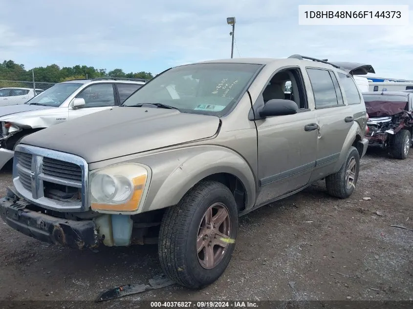 2006 Dodge Durango Slt VIN: 1D8HB48N66F144373 Lot: 40376827