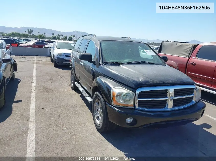 2006 Dodge Durango Slt VIN: 1D4HB48N36F162606 Lot: 40573354