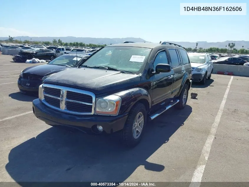 2006 Dodge Durango Slt VIN: 1D4HB48N36F162606 Lot: 40573354