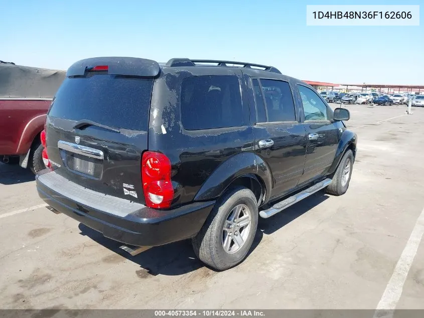 2006 Dodge Durango Slt VIN: 1D4HB48N36F162606 Lot: 40573354