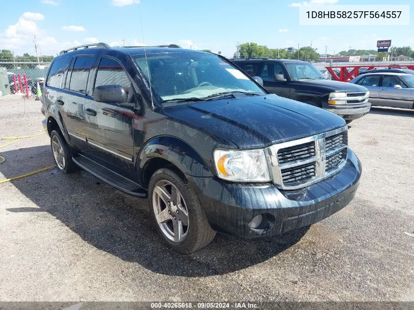 2007 Dodge Durango Limited VIN: 1D8HB58257F564557 Lot: 40265618