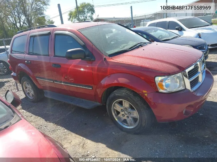 2007 Dodge Durango Slt VIN: 1D8HB48P17F558969 Lot: 40524657