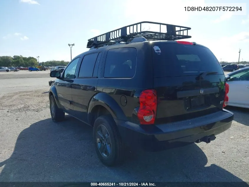 1D8HD48207F572294 2007 Dodge Durango Slt