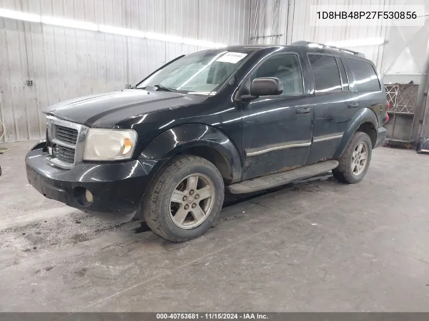 2007 Dodge Durango Slt VIN: 1D8HB48P27F530856 Lot: 40753681