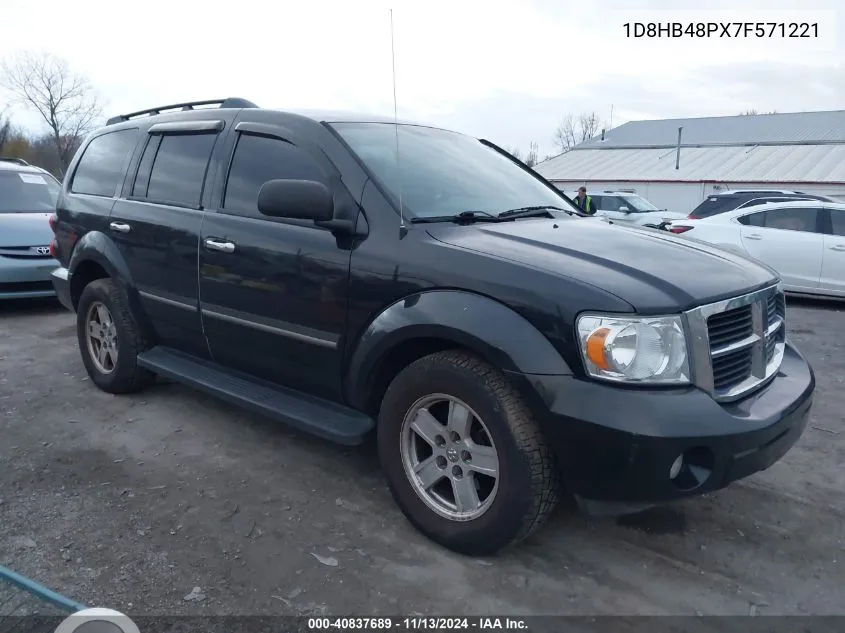 1D8HB48PX7F571221 2007 Dodge Durango Slt