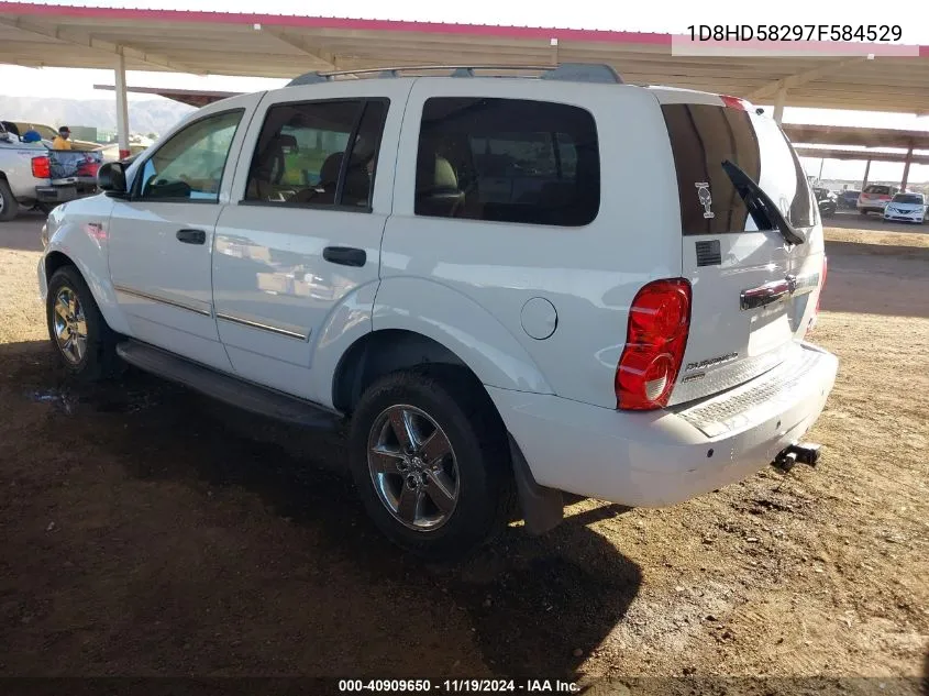 2007 Dodge Durango Limited VIN: 1D8HD58297F584529 Lot: 40909650