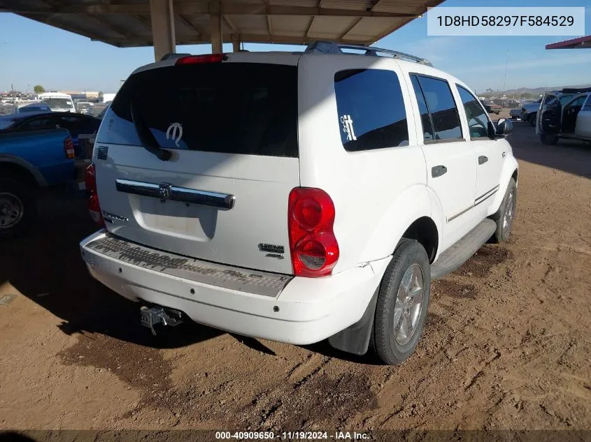 2007 Dodge Durango Limited VIN: 1D8HD58297F584529 Lot: 40909650