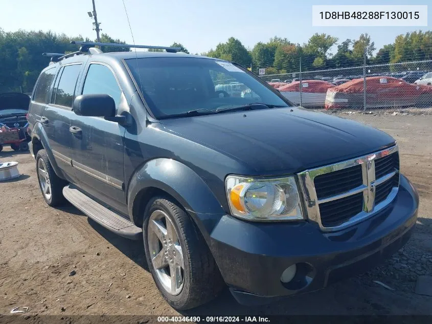 2008 Dodge Durango Slt VIN: 1D8HB48288F130015 Lot: 40346490