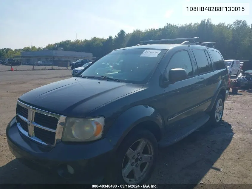 2008 Dodge Durango Slt VIN: 1D8HB48288F130015 Lot: 40346490