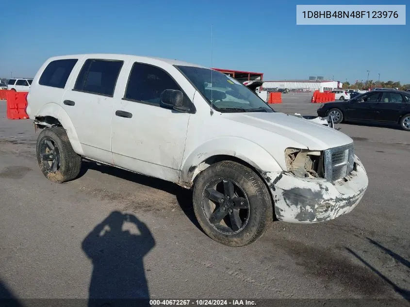 1D8HB48N48F123976 2008 Dodge Durango Slt