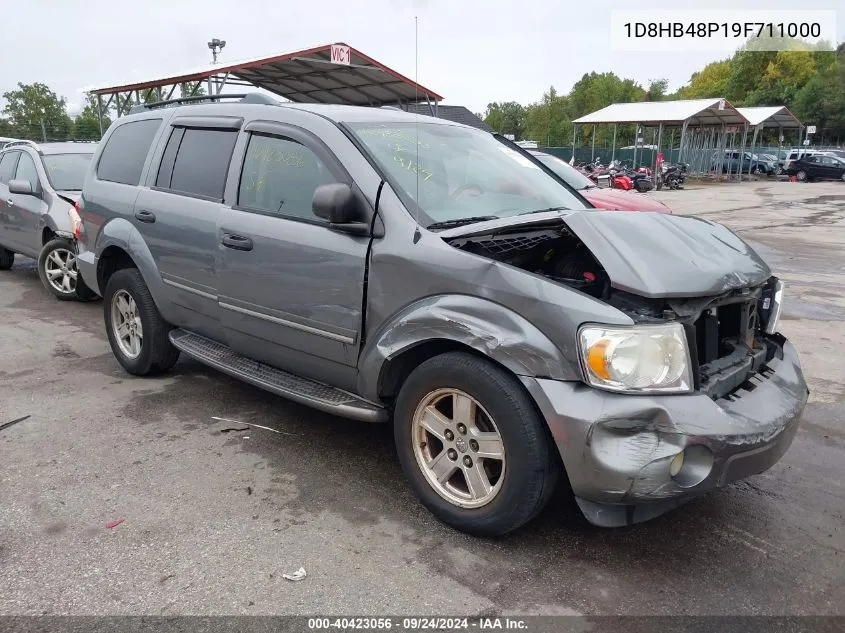 2009 Dodge Durango Slt VIN: 1D8HB48P19F711000 Lot: 40423056