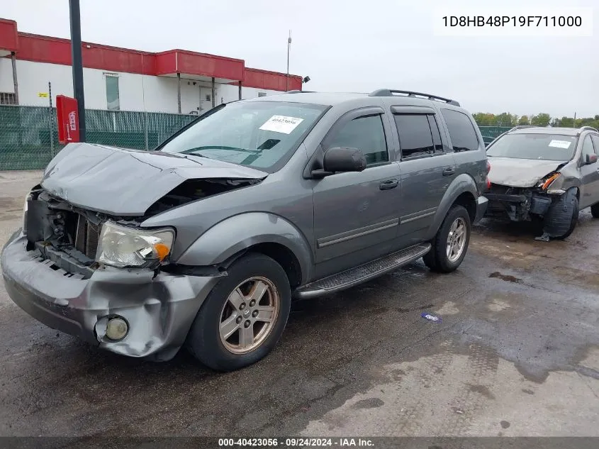 1D8HB48P19F711000 2009 Dodge Durango Slt