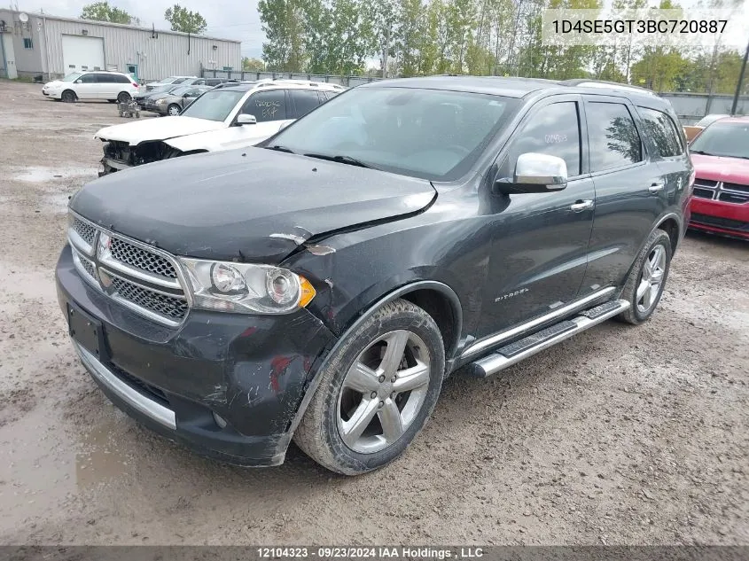 2011 Dodge Durango Citadel VIN: 1D4SE5GT3BC720887 Lot: 12104323