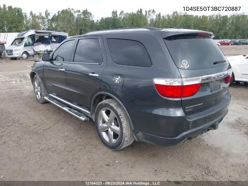 1D4SE5GT3BC720887 2011 Dodge Durango Citadel