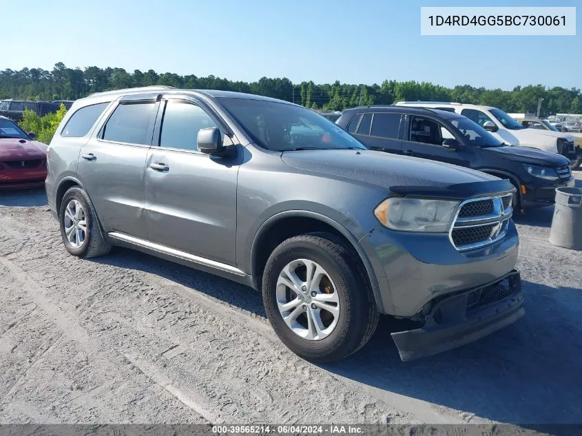 2011 Dodge Durango Crew VIN: 1D4RD4GG5BC730061 Lot: 39565214