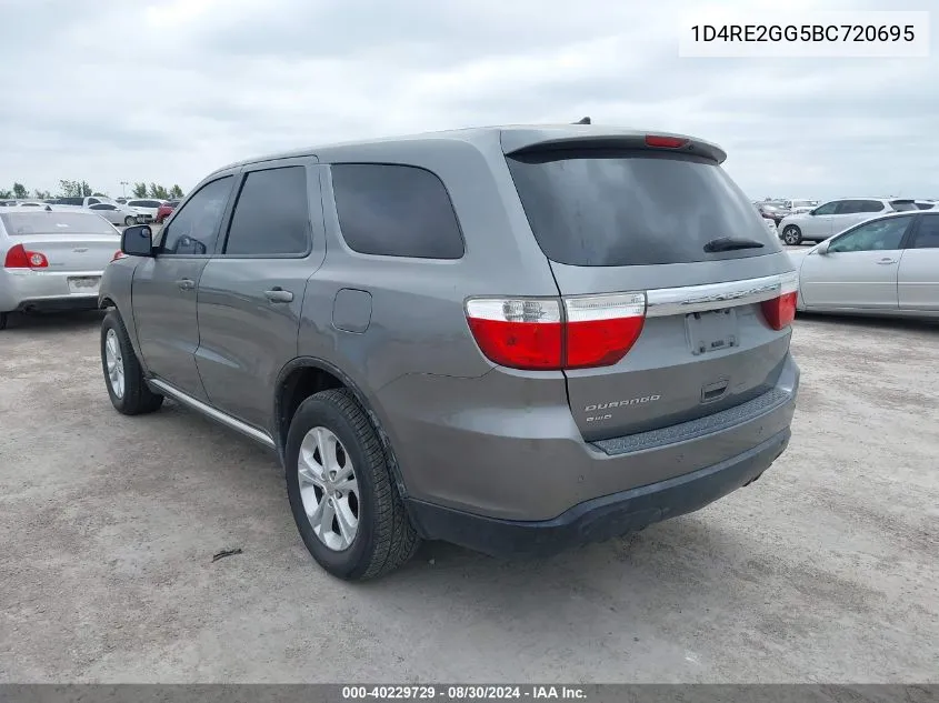 1D4RE2GG5BC720695 2011 Dodge Durango Express