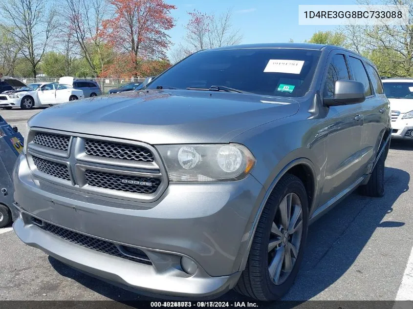 2011 Dodge Durango Heat VIN: 1D4RE3GG8BC733088 Lot: 40248073