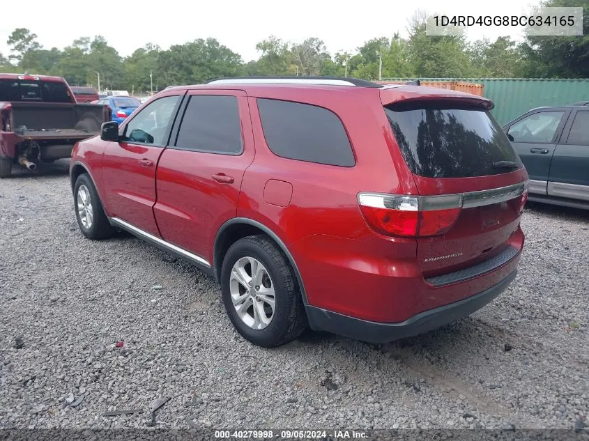 2011 Dodge Durango Crew VIN: 1D4RD4GG8BC634165 Lot: 40279998