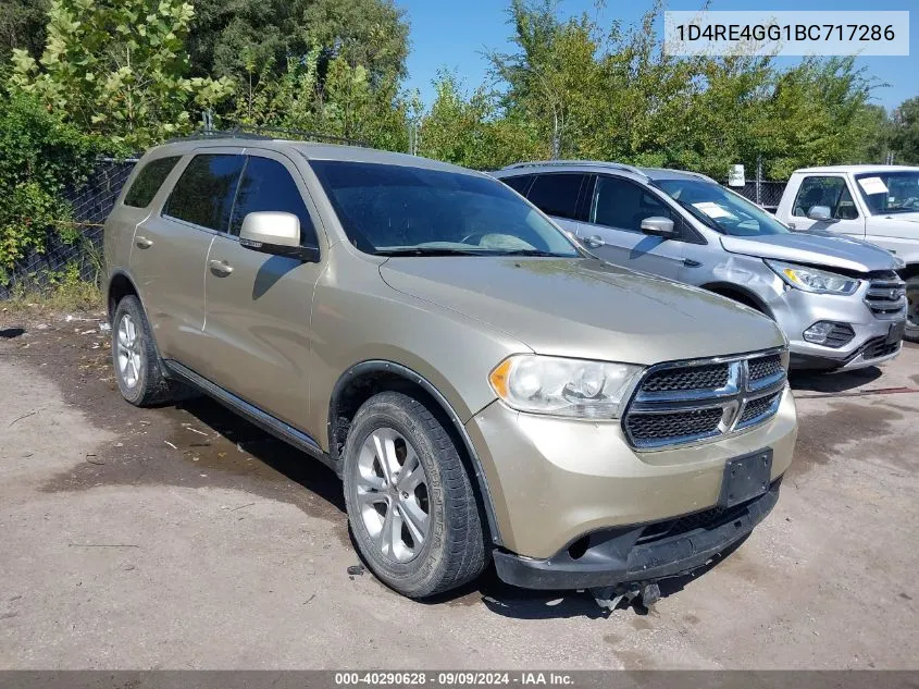 1D4RE4GG1BC717286 2011 Dodge Durango Crew