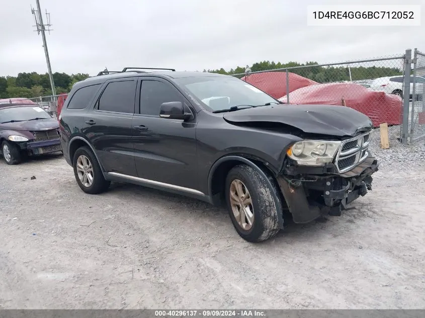 2011 Dodge Durango Crew VIN: 1D4RE4GG6BC712052 Lot: 40296137