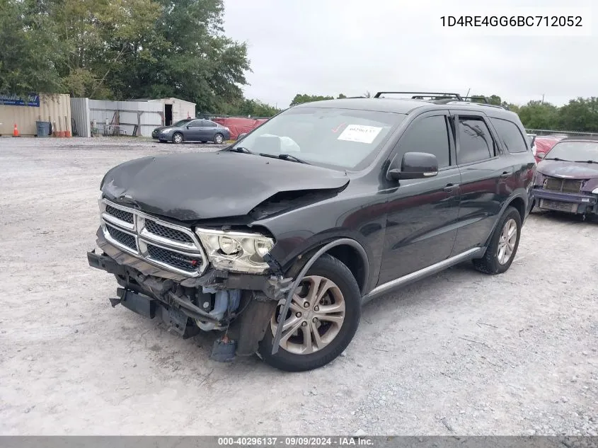 2011 Dodge Durango Crew VIN: 1D4RE4GG6BC712052 Lot: 40296137