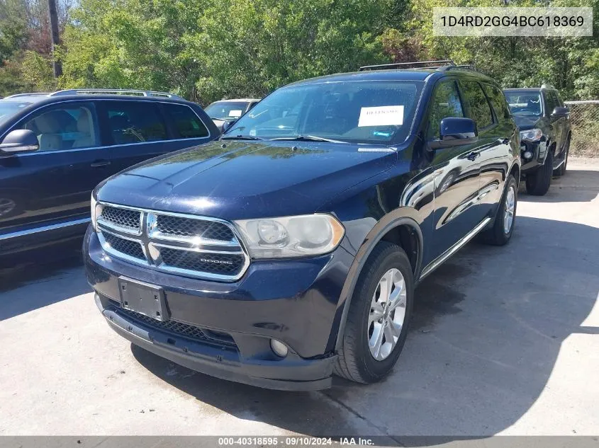 2011 Dodge Durango Express VIN: 1D4RD2GG4BC618369 Lot: 40318595