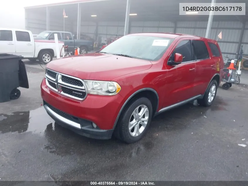 1D4RD2GG3BC617178 2011 Dodge Durango Express