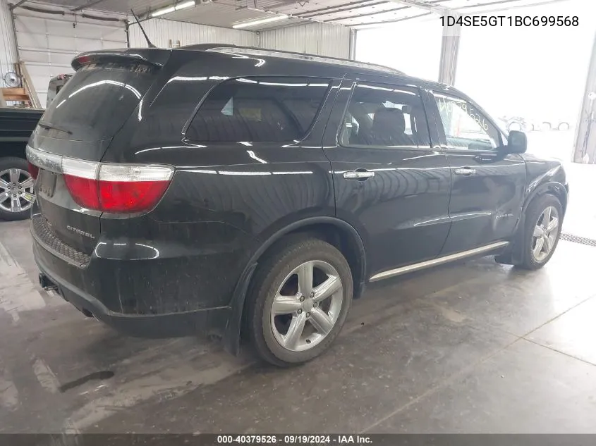 1D4SE5GT1BC699568 2011 Dodge Durango Citadel