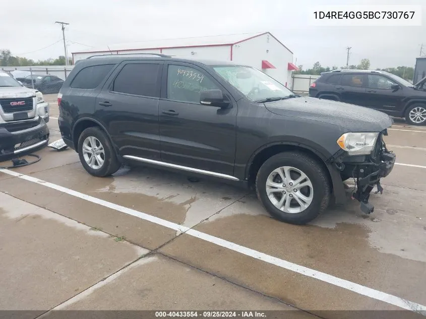 2011 Dodge Durango Crew VIN: 1D4RE4GG5BC730767 Lot: 40433554