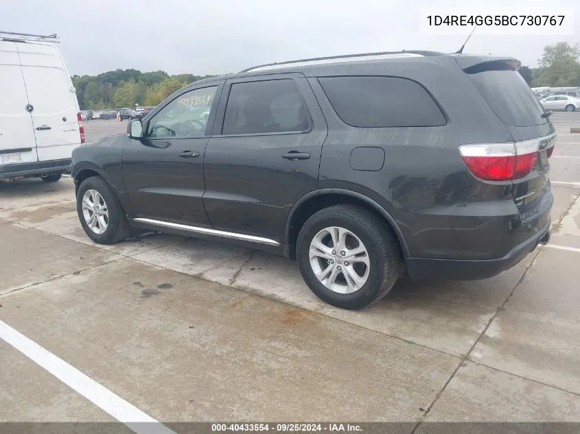 2011 Dodge Durango Crew VIN: 1D4RE4GG5BC730767 Lot: 40433554