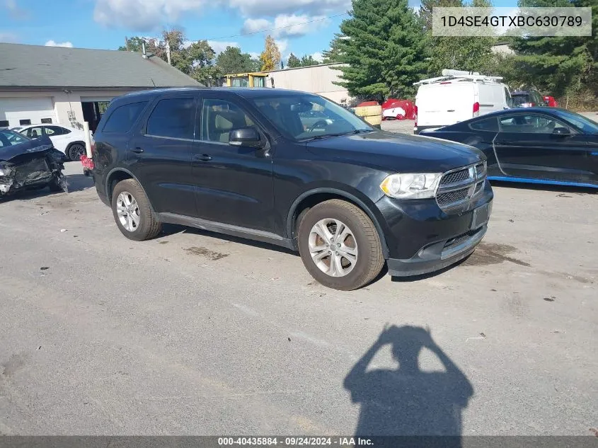 2011 Dodge Durango Crew VIN: 1D4SE4GTXBC630789 Lot: 40435884