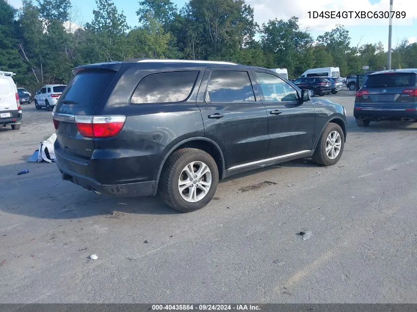 2011 Dodge Durango Crew VIN: 1D4SE4GTXBC630789 Lot: 40435884