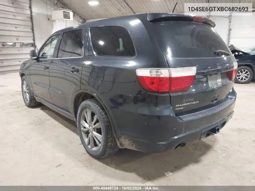 1D4SE6GTXBC682693 2011 Dodge Durango R/T