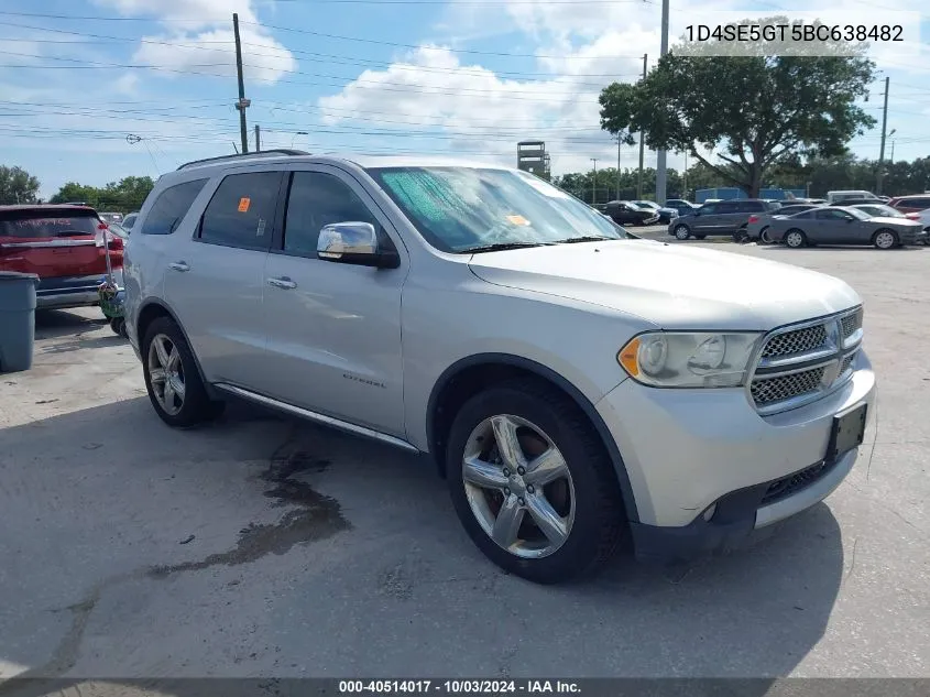 2011 Dodge Durango Citadel VIN: 1D4SE5GT5BC638482 Lot: 40514017