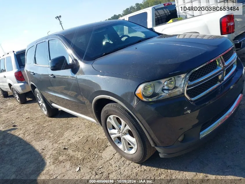 2011 Dodge Durango Express VIN: 1D4RD2GG3BC653484 Lot: 40566898