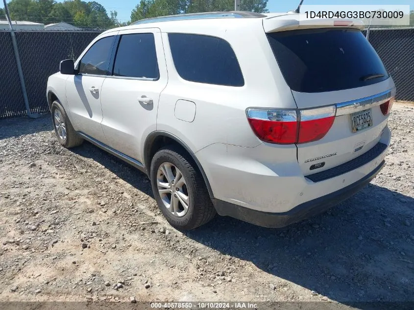 2011 Dodge Durango Crew VIN: 1D4RD4GG3BC730009 Lot: 40578550