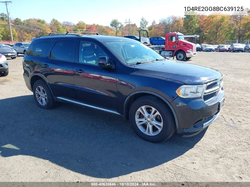 2011 Dodge Durango Express VIN: 1D4RE2GG8BC639125 Lot: 40638646