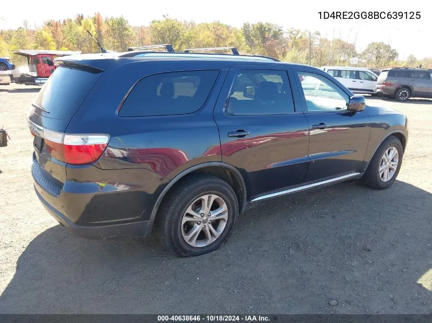 2011 Dodge Durango Express VIN: 1D4RE2GG8BC639125 Lot: 40638646