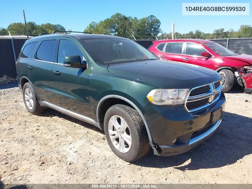 1D4RE4GG8BC599530 2011 Dodge Durango Crew