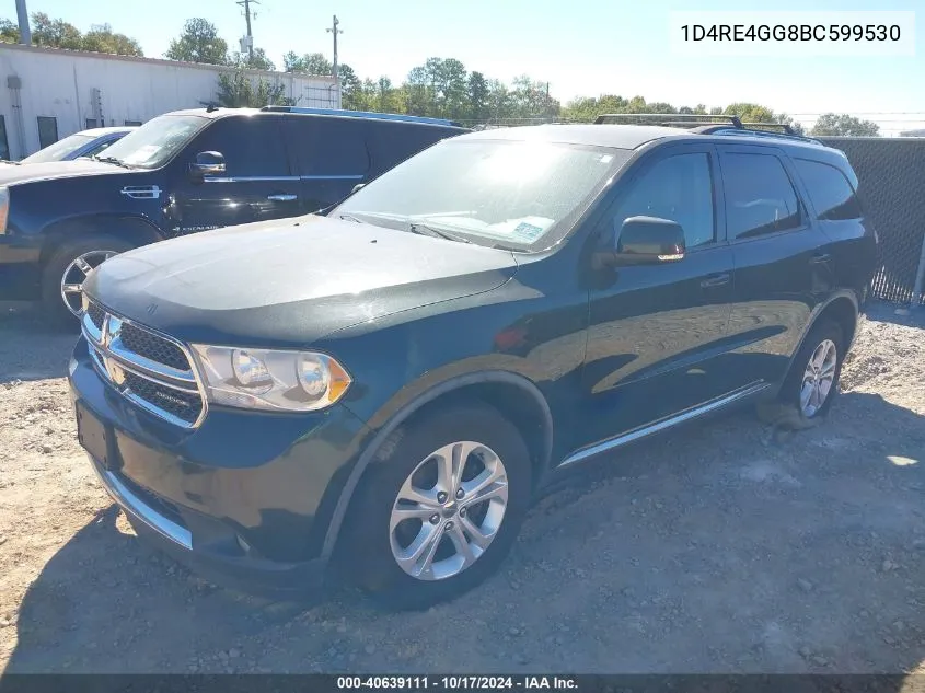 1D4RE4GG8BC599530 2011 Dodge Durango Crew